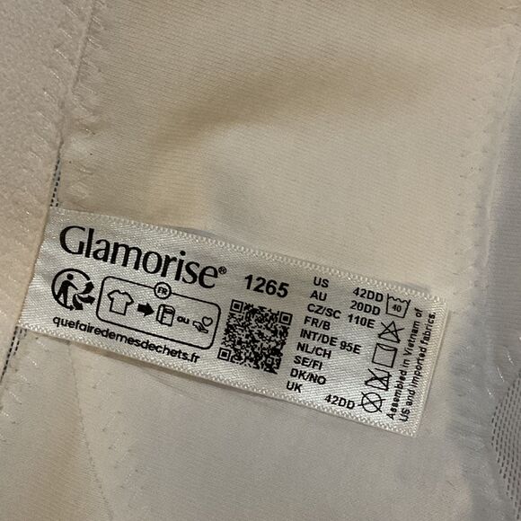 Glamorise Plus Size Full-Figure MagicLift Front Close Posture Back Support Bra - Picture 4 of 5